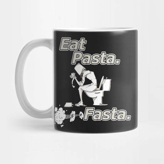 Eat Pasta. Run Fasta by RedoneDesignART